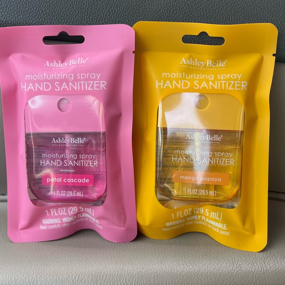 Ashley Belle Hand Sanitizer Duo set.